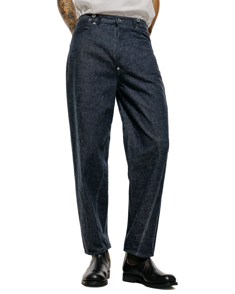 NICENESS Sharky Raw Denim Twist Jeans Indigo outlook