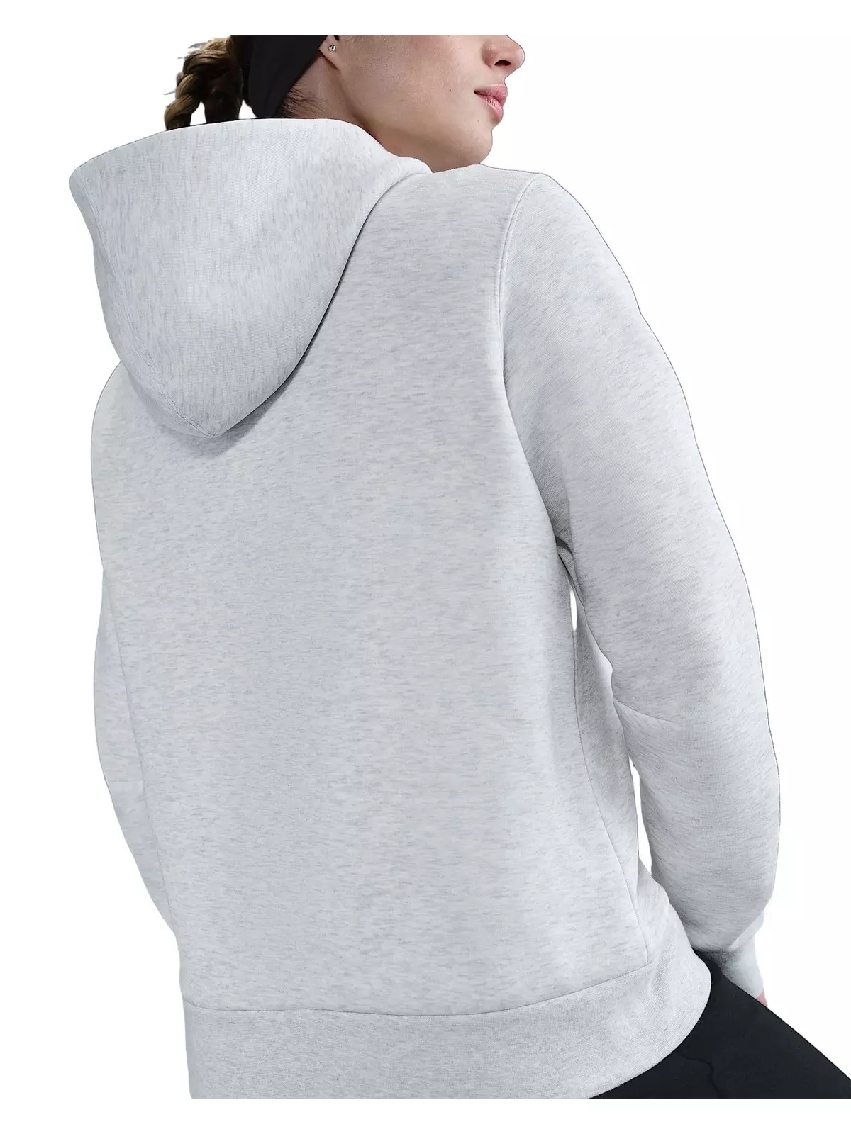 Women's Sportswear Tech Fleece Hoodie -Lt Grey - 2
