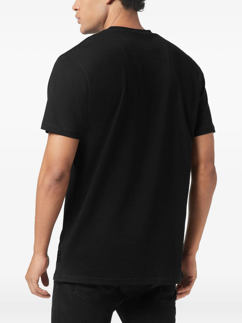 Philipp Plein Logo-plaque Round-neck T-shirt 3