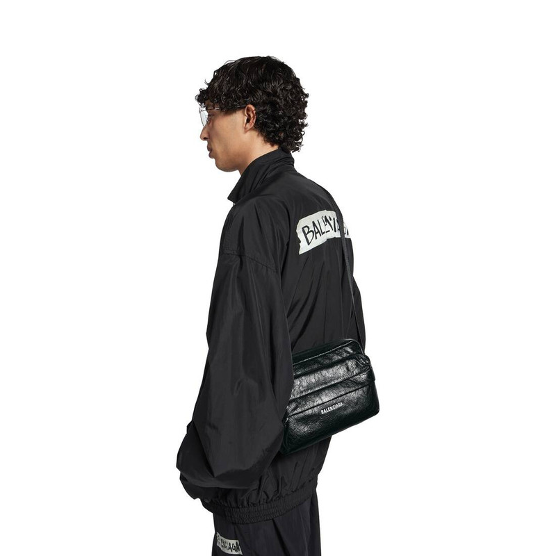 BALENCIAGA Men's Explorer Camera Bag in Black outlook