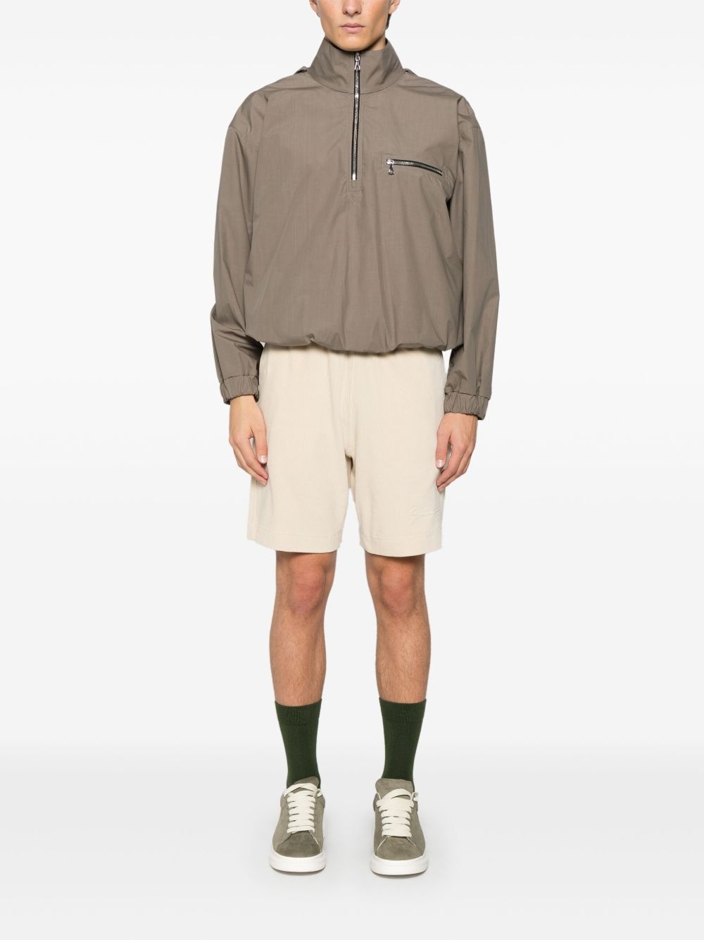 corduroy shorts - 2
