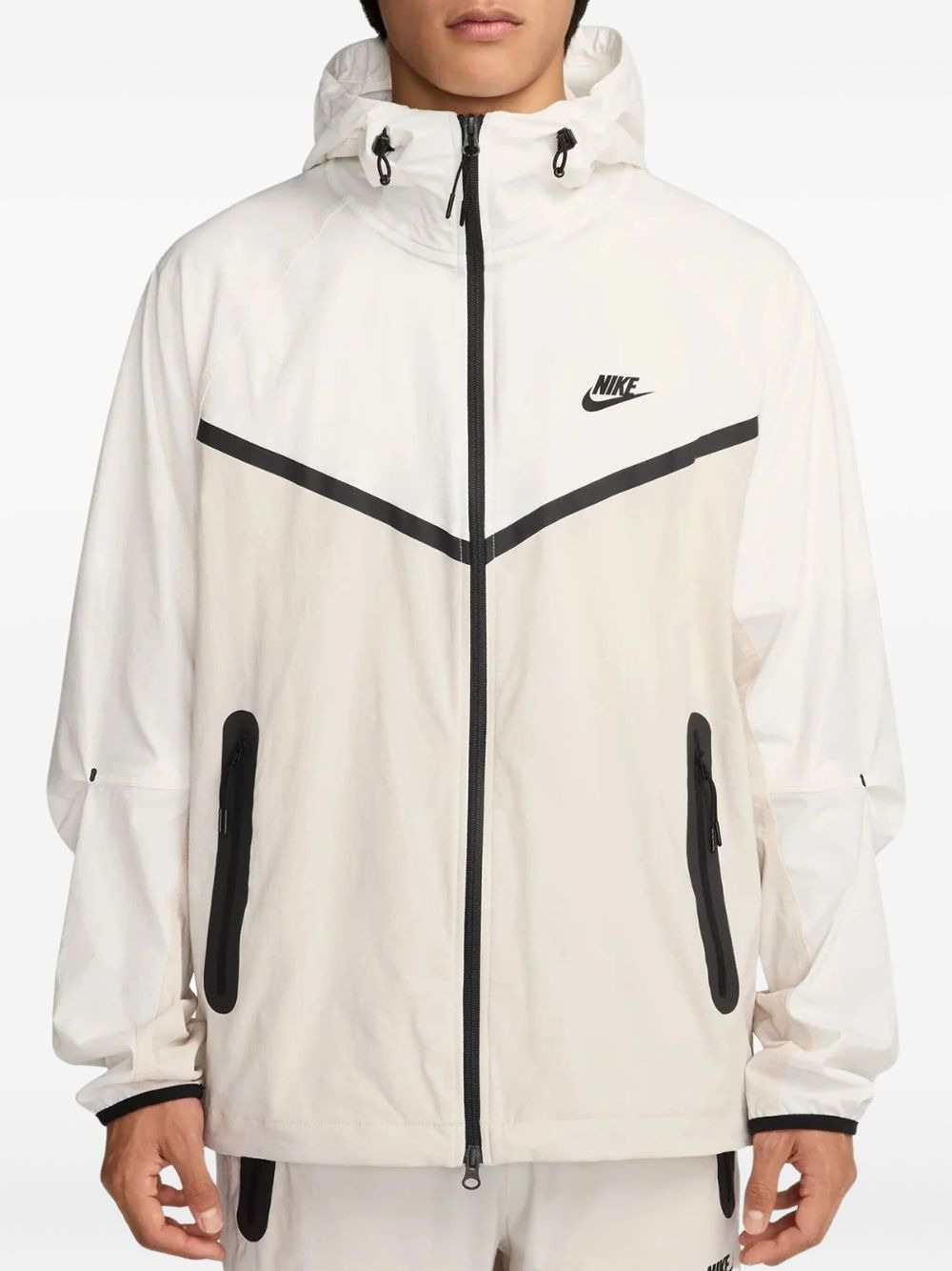 Tech zip-up hooded jacket - 1