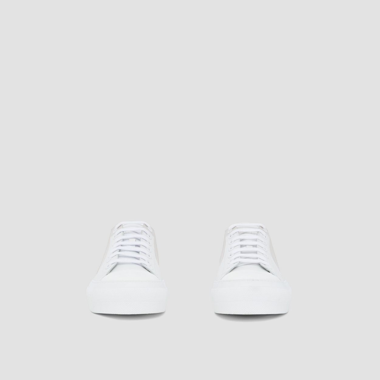Two-tone Leather Sneakers - 4