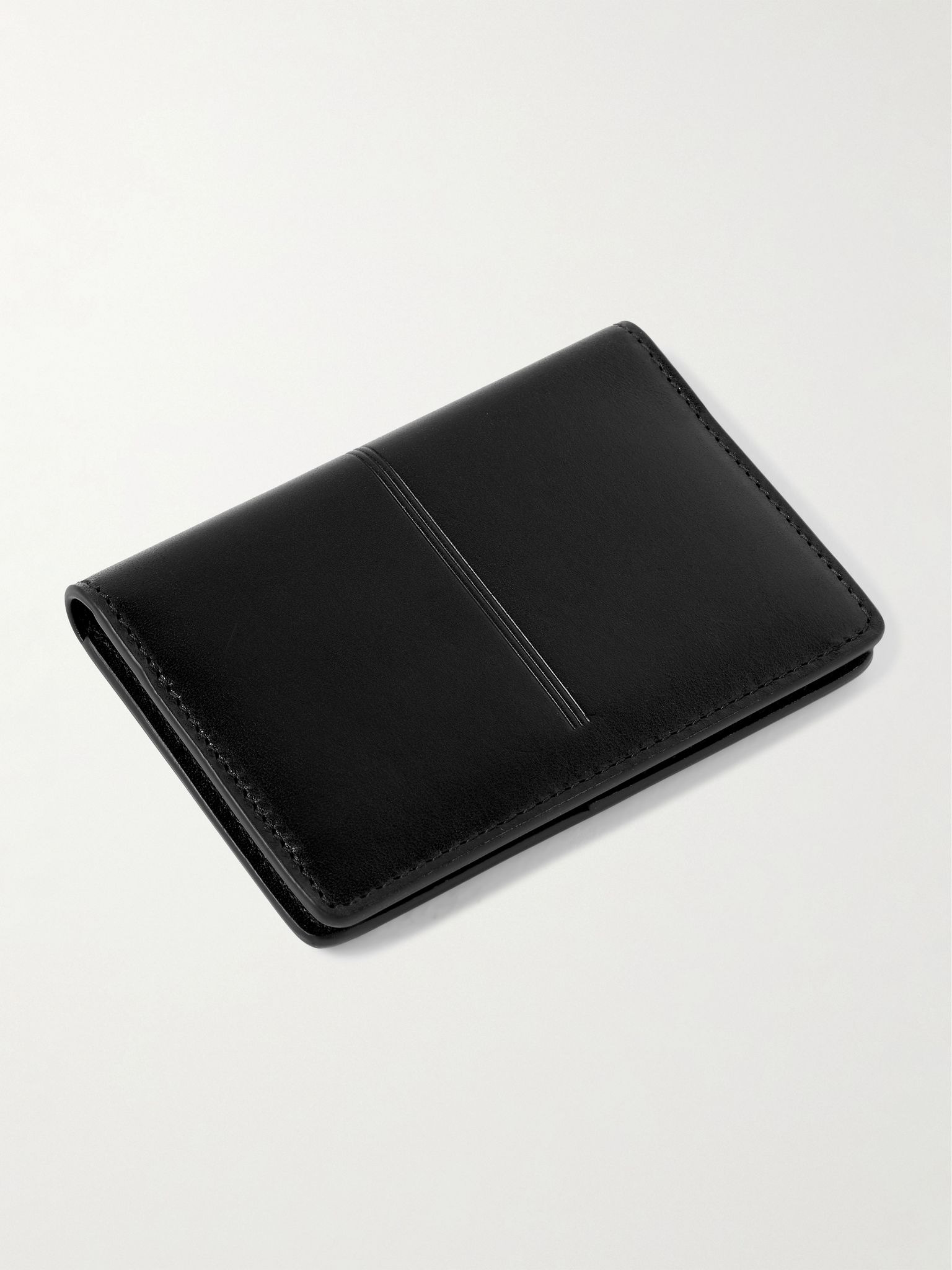 Cassandre Leather Bifold Wallet Black - 2
