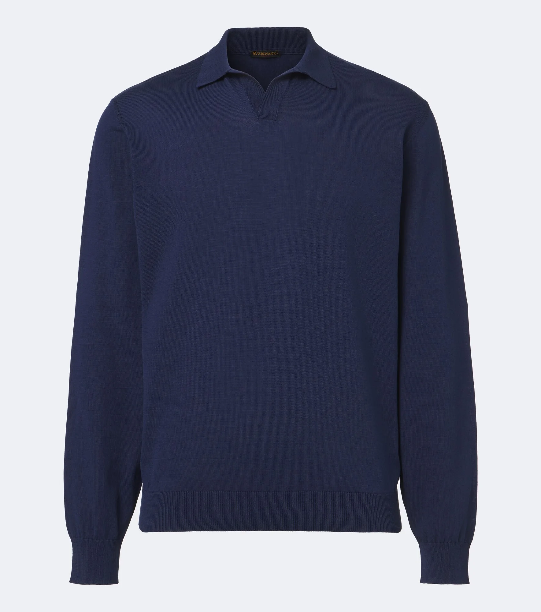 Cotton polo sweater - 1