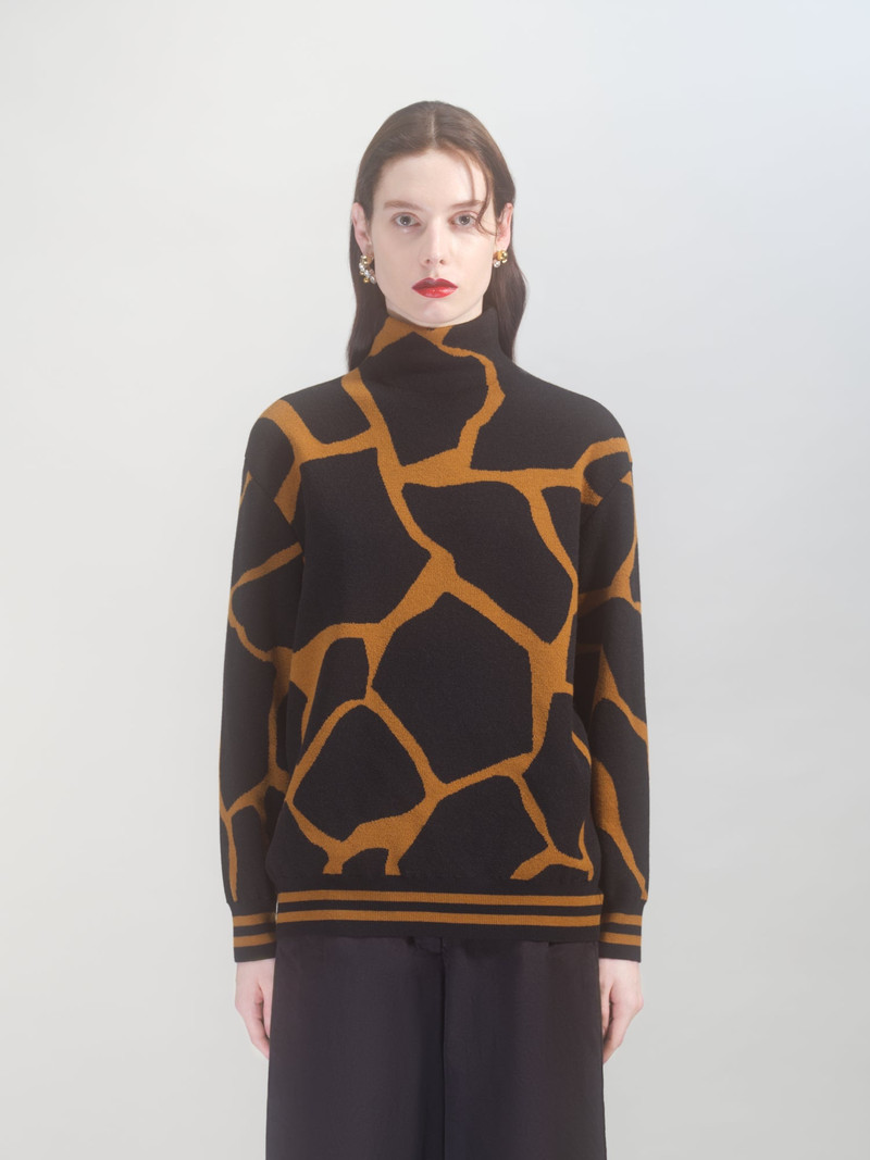 Dries Van Noten GIRAFFE SWEATER outlook