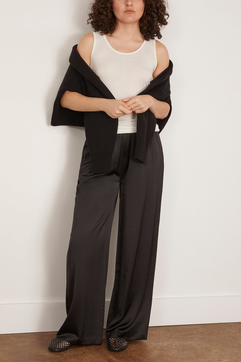 Loulou de Saison Alicudi Tank Top in Ivory outlook