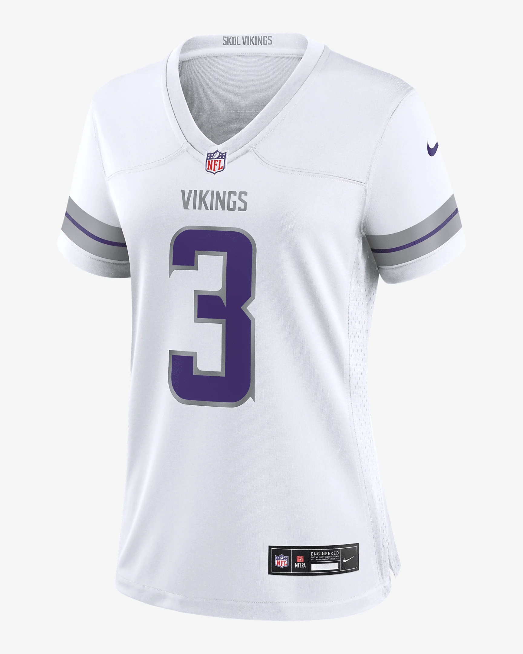Jordan Addison Minnesota Vikings Women's Nike NFL Game Football Jersey - 1