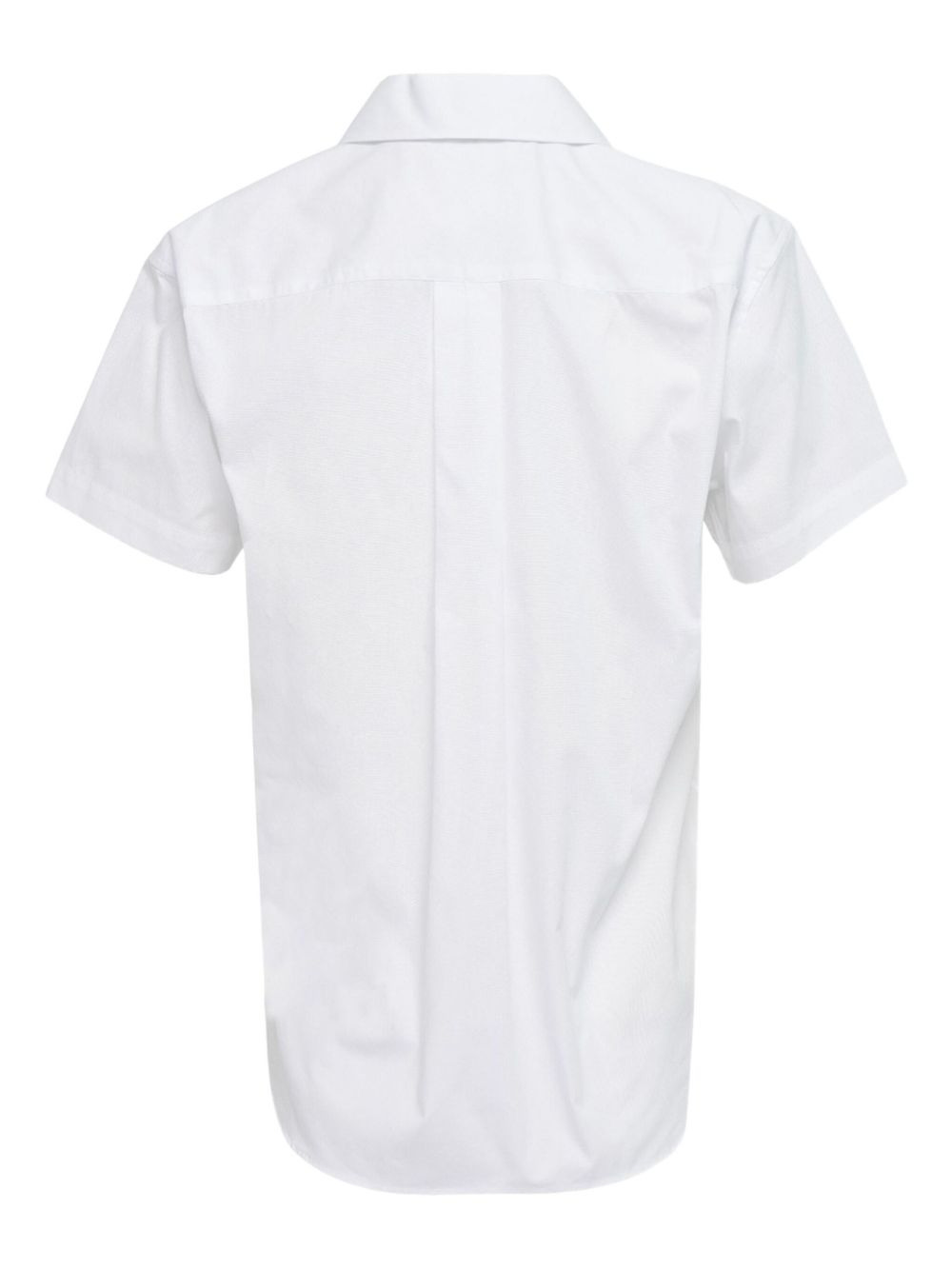 Peter Pan-collar flower-embellished shirt - 2