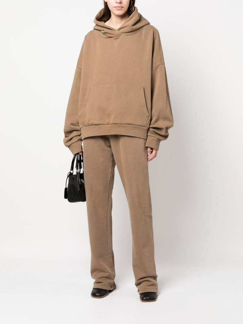 entire studios drop-shoulder cotton hoodie outlook