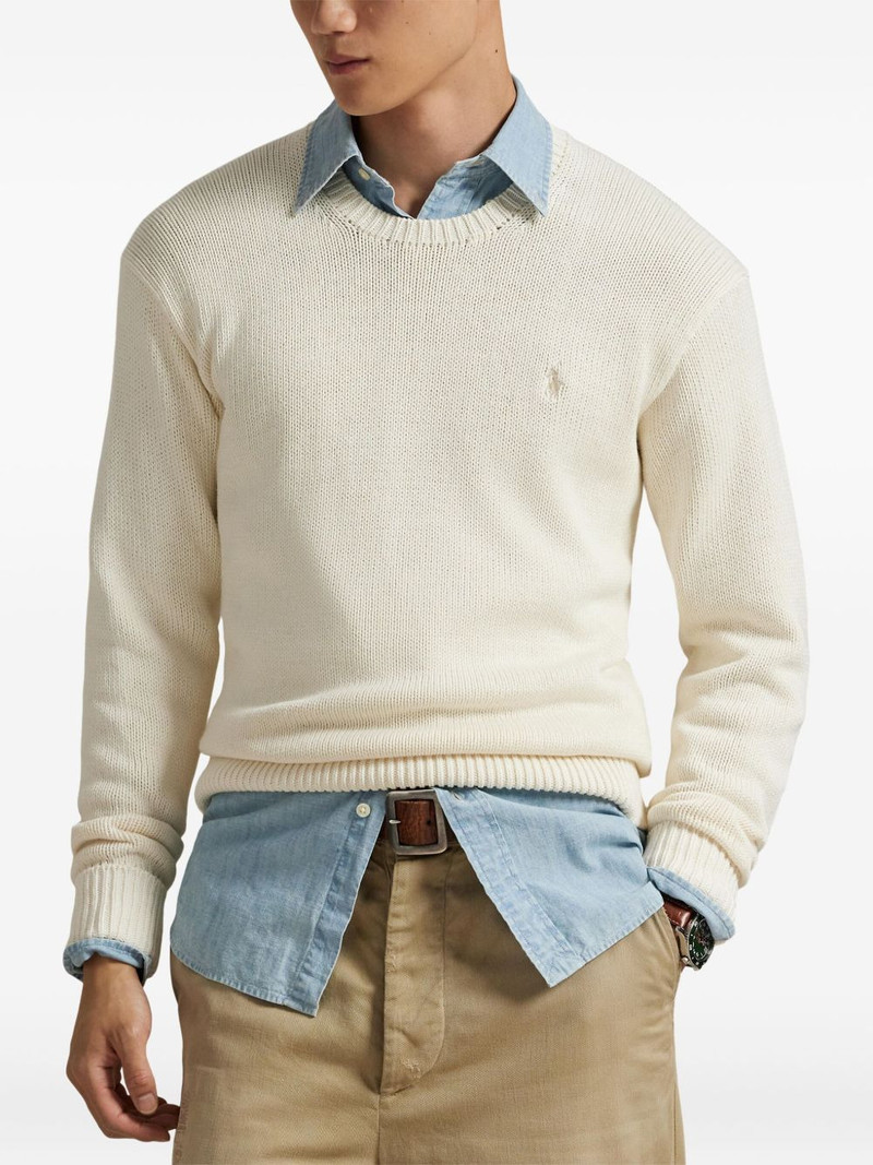 cotton long-sleeve sweater 3