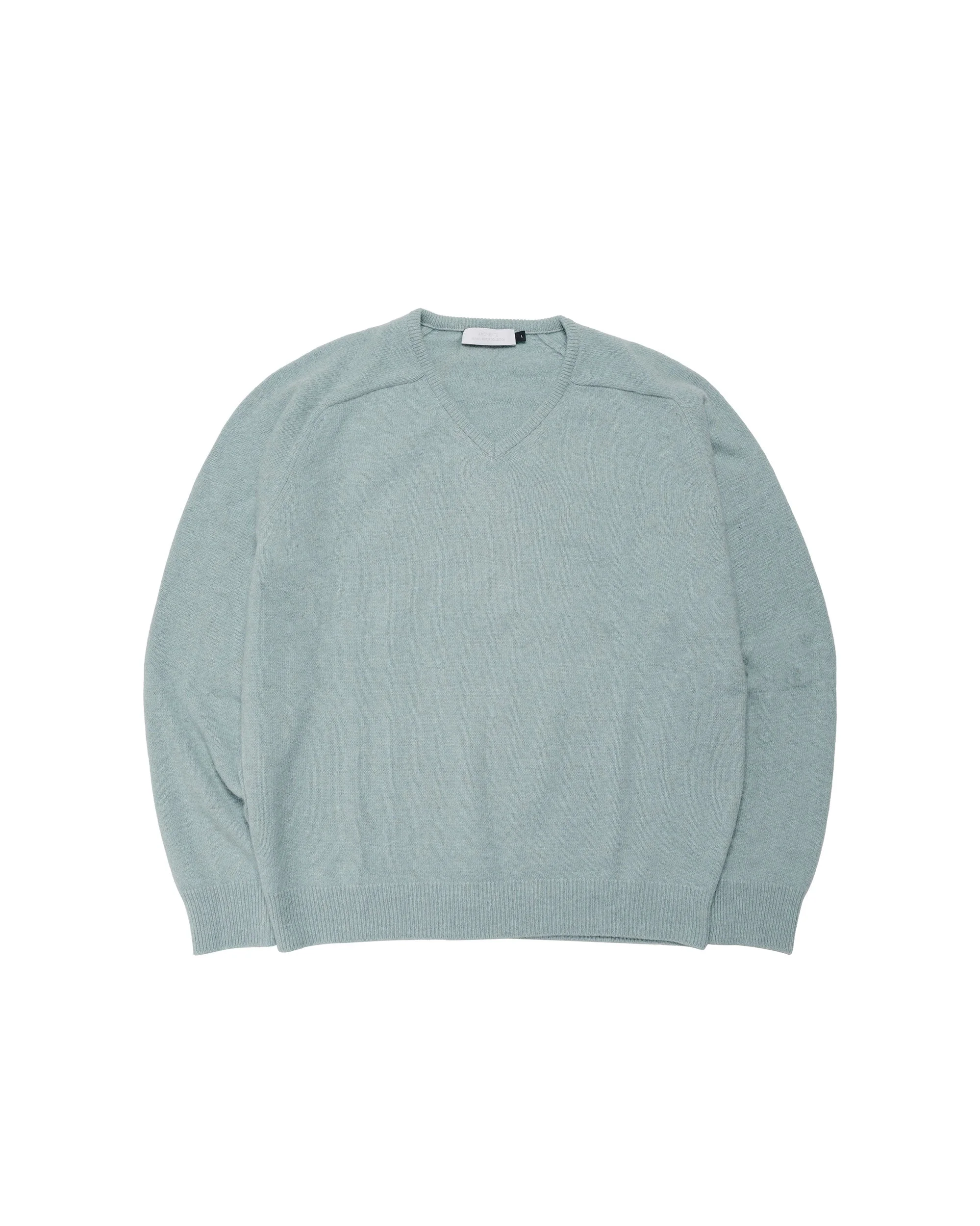 Racoon V-Neck Knit Mint - 1
