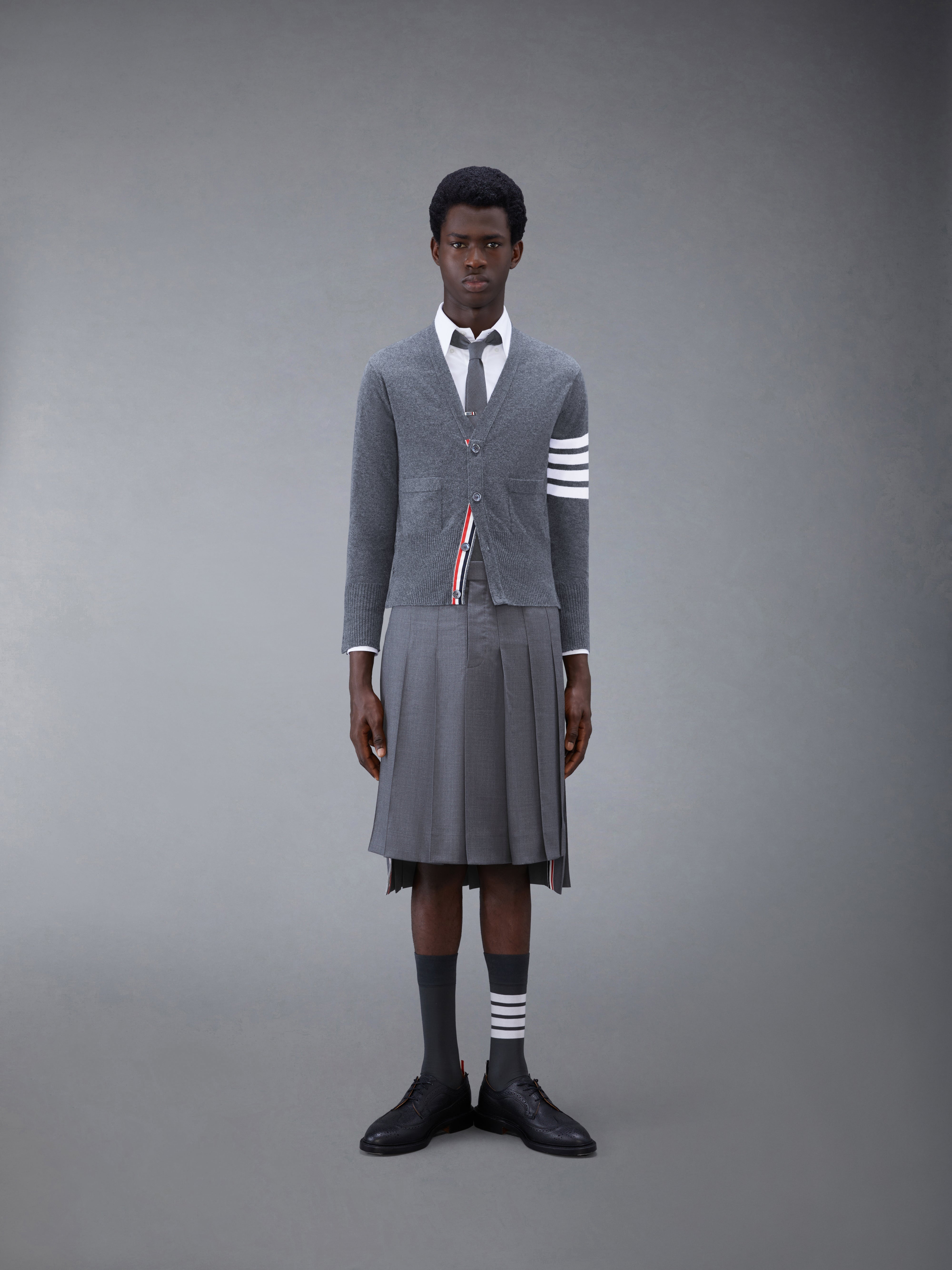 4-BAR CASHMERE CARDIGAN - 3