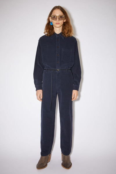 Acne Studios Straight trousers - Midnight blue outlook