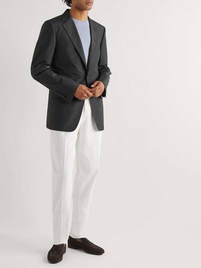 TOM FORD O'Connor Slim-Fit Silk, Linen and Wool-Blend Blazer outlook