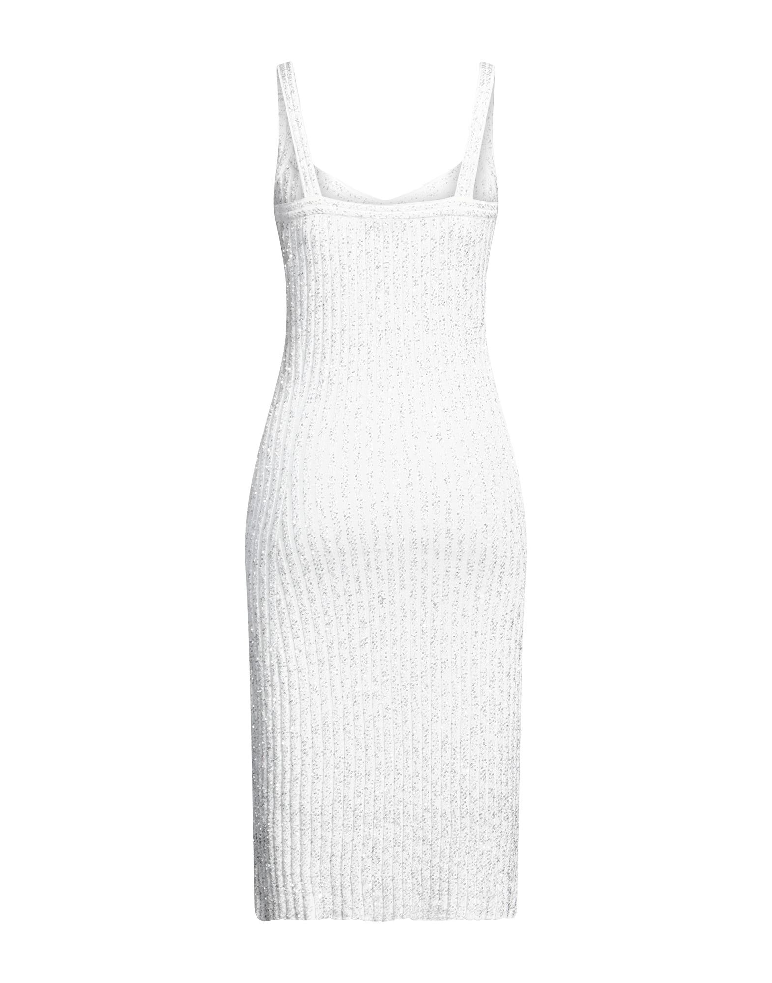 White Women's Midi Dress - 2