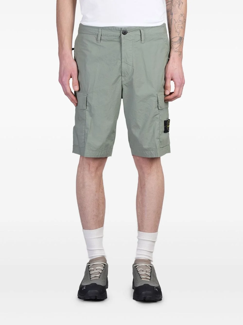 Compass-badge shorts - 1