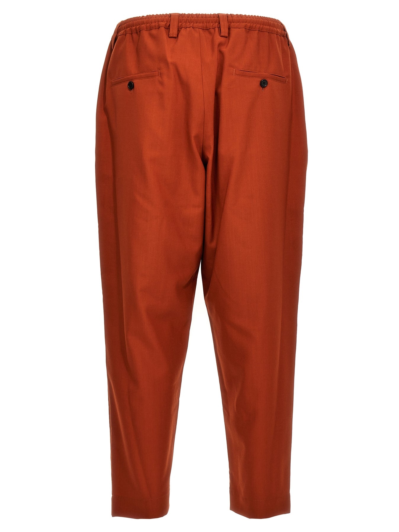 Wool Pants Orange - 2