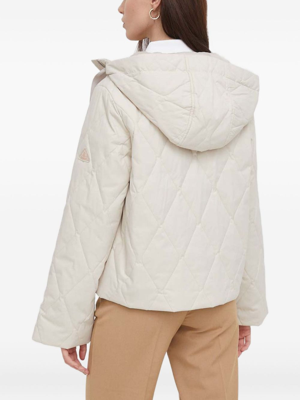 quilted hooded jacket - 3