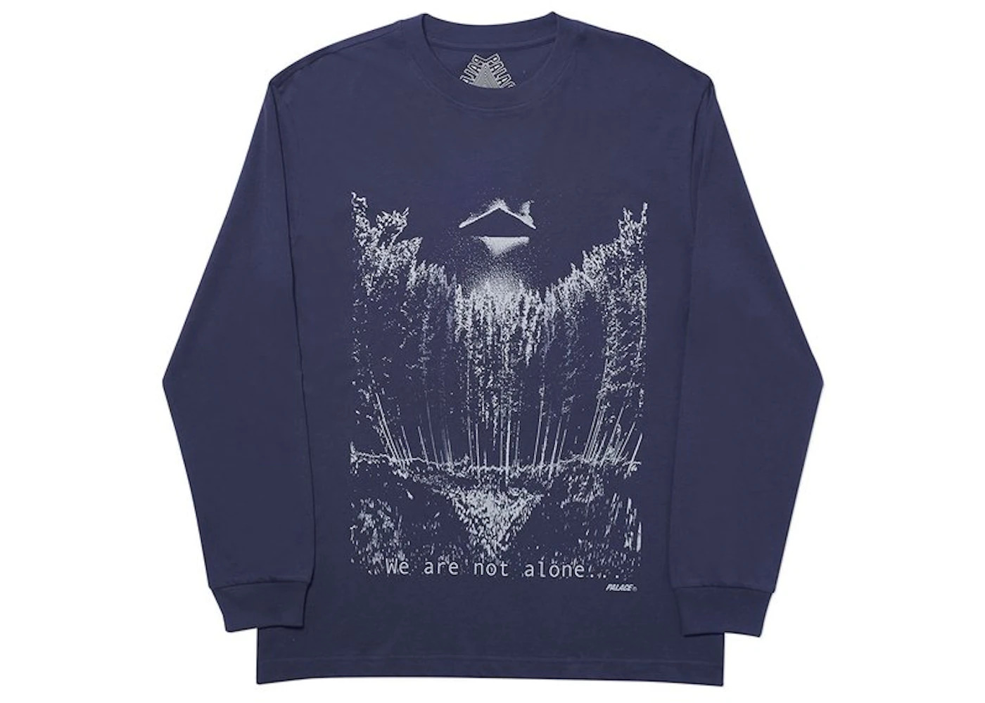 Palace Nein Loner Longsleeve Navy - 1