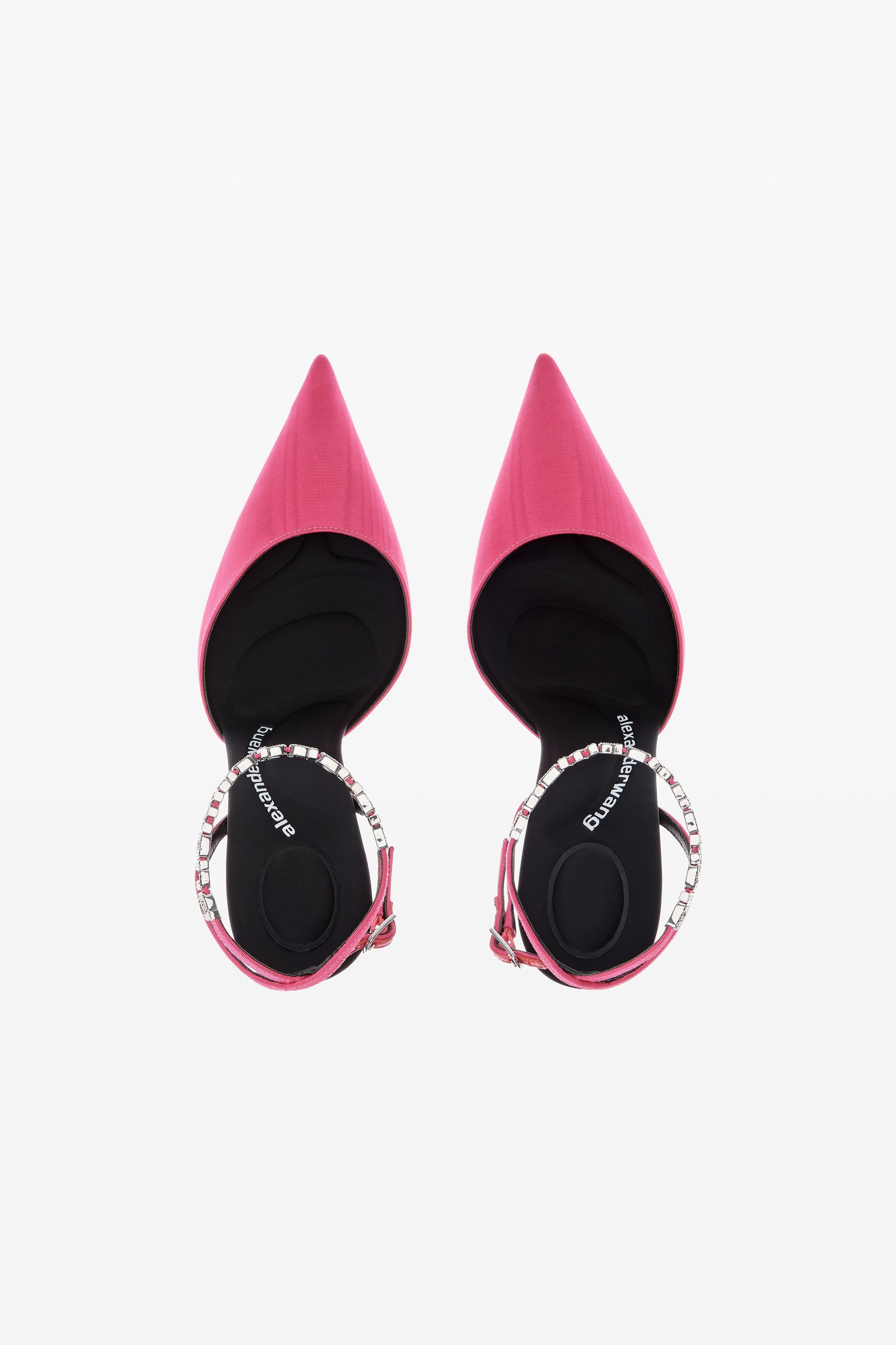 DELPHINE 105 LOGO STRAP PUMP IN VISCOSE - 5