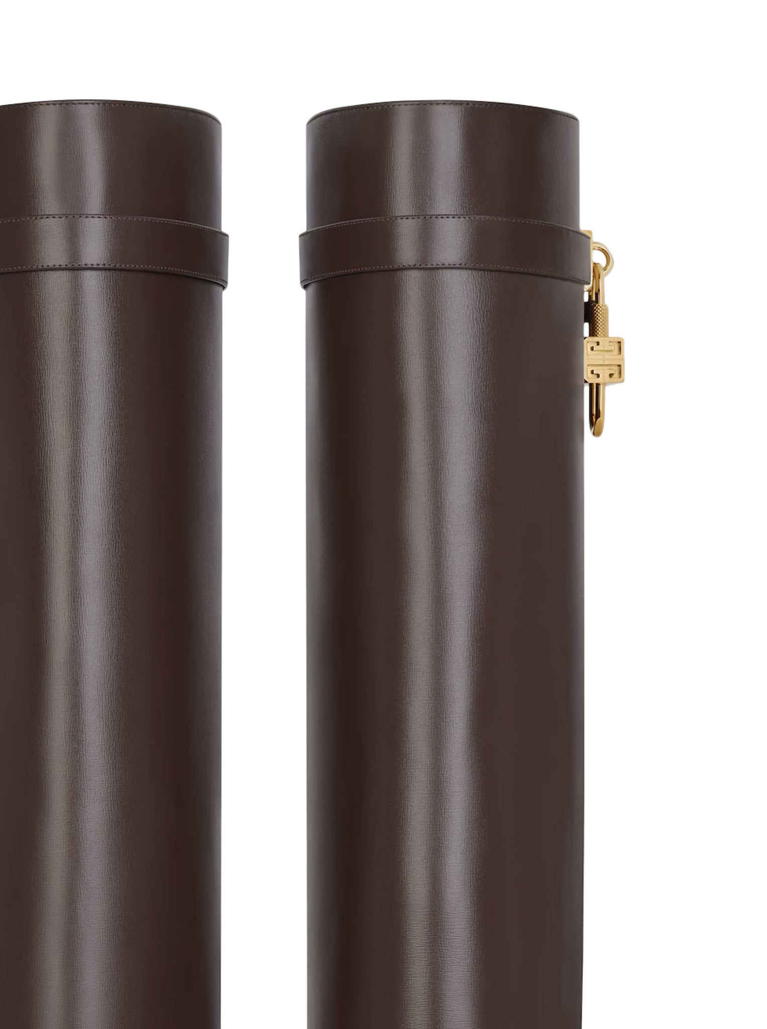 SHARK LOCK LEATHER BOOTS - 6