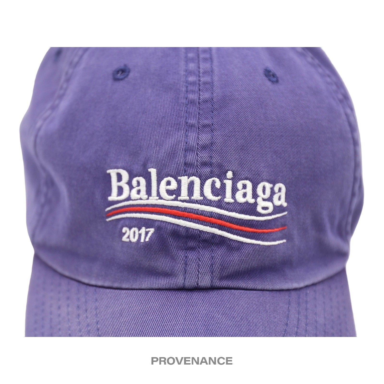 Balenciaga Campaign Cap - Washed Blue - 6