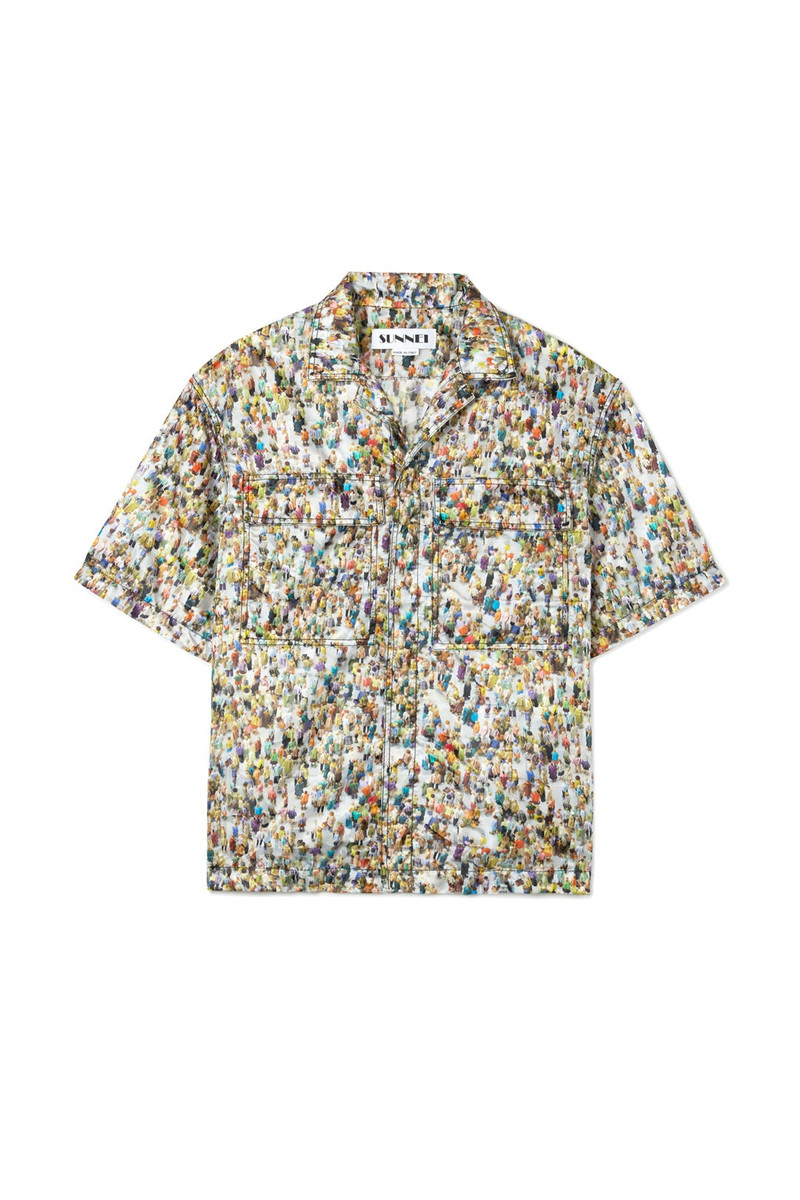 ANGELINO SHORTSLEEVE SHIRT / angelino print 1