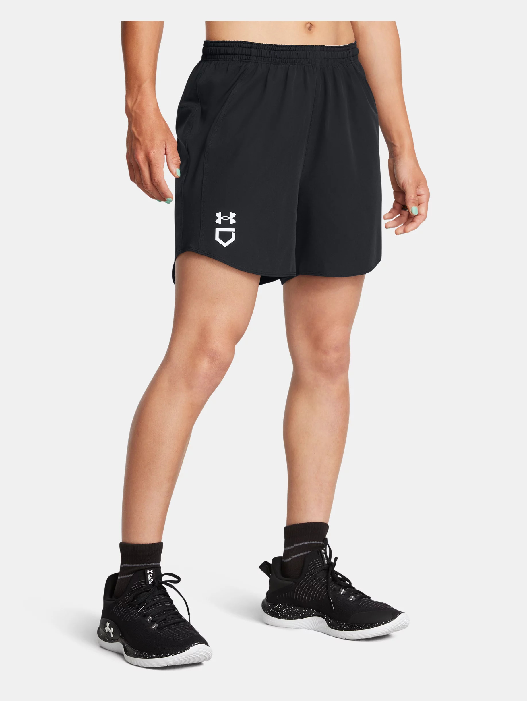 Women's UA Utility Softball Shorts - 2