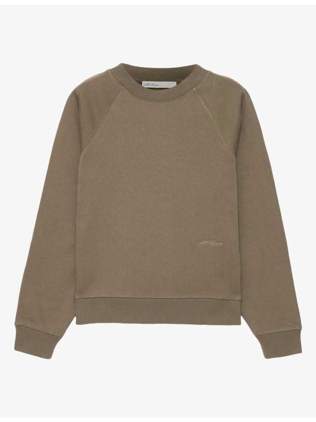 Lily Crewneck Logo-Embroidered Cotton Sweatshirt - 1