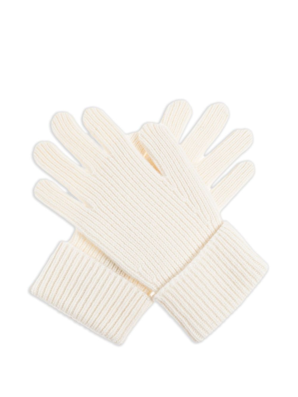 ribbed logo-detail gloves - 2