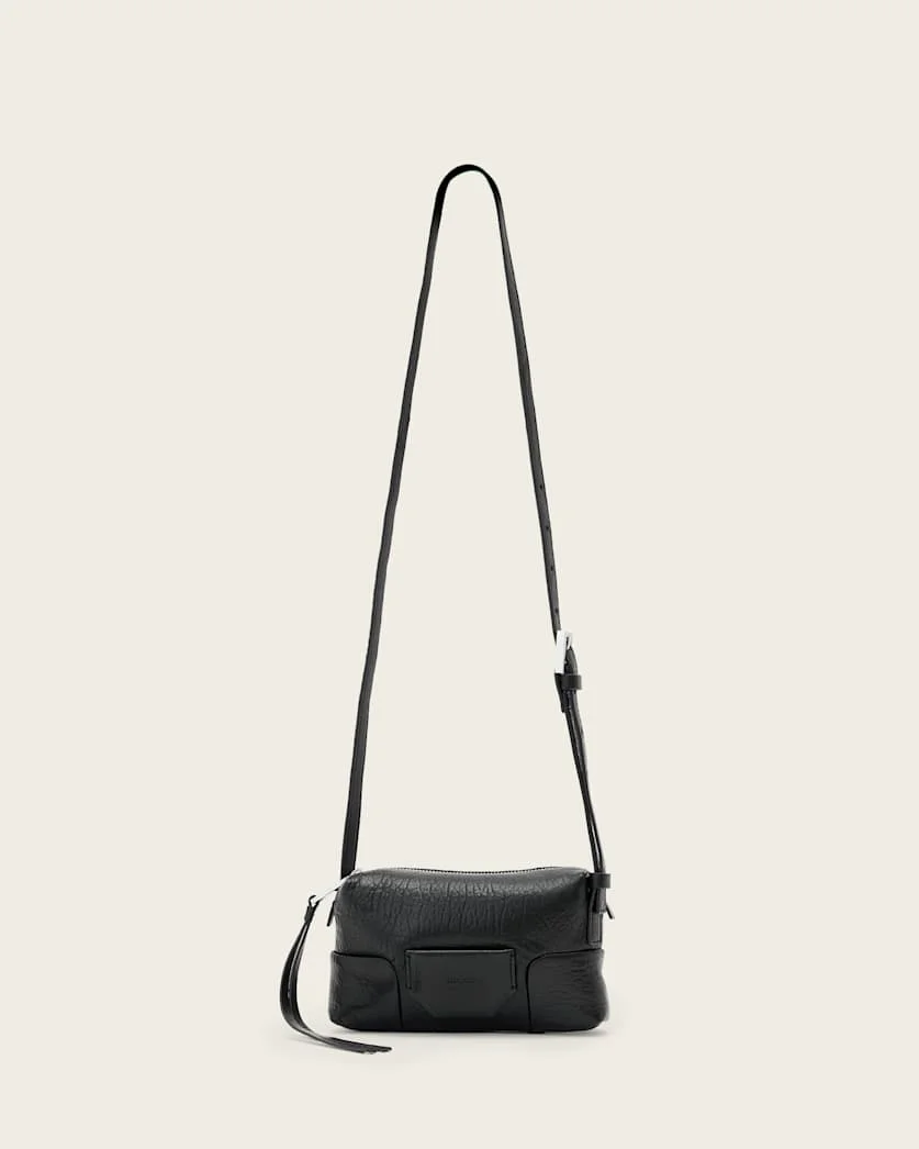 ARES LEATHER CROSSBODY BAG - 1