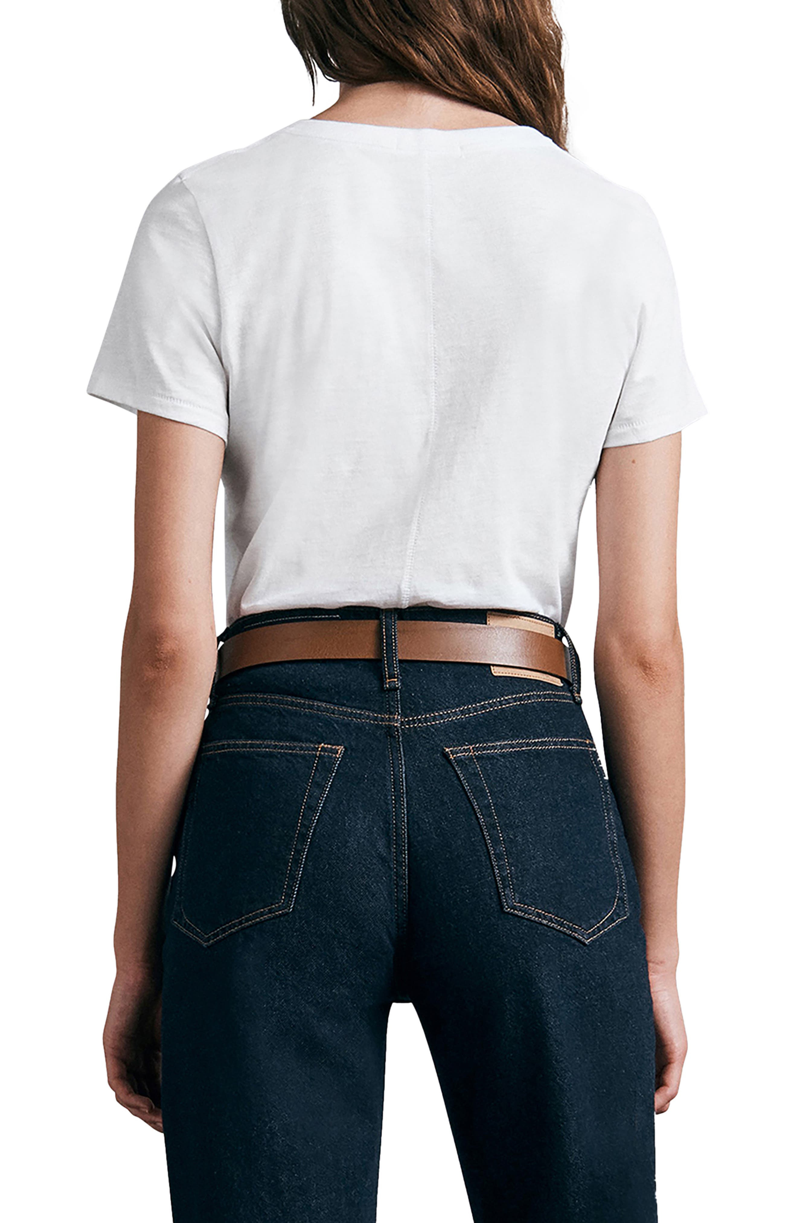 The Vee Slub Cotton T-Shirt - 2