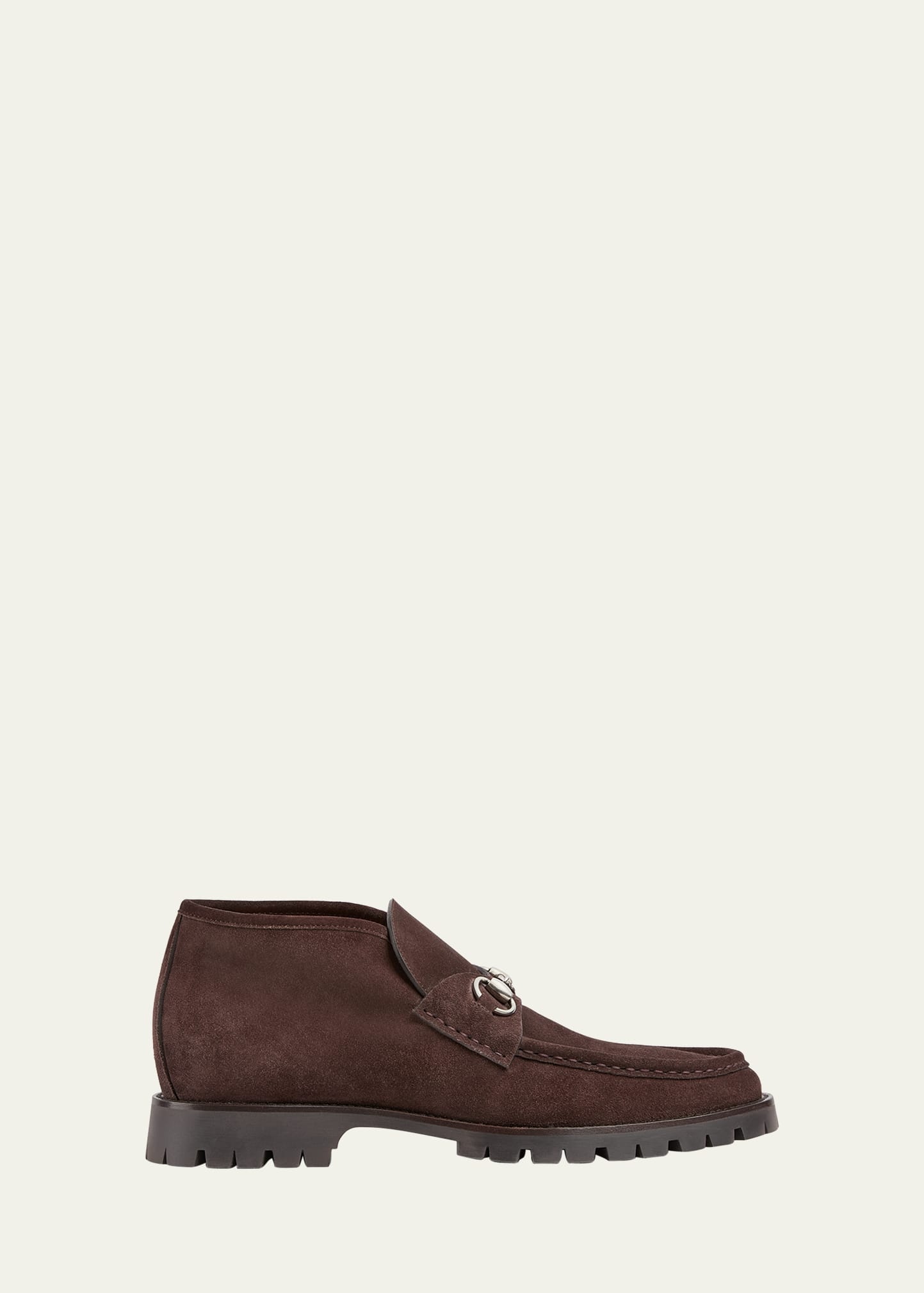 Men's Sylke Suede Bit Lug-Sole Chukka Boots - 1