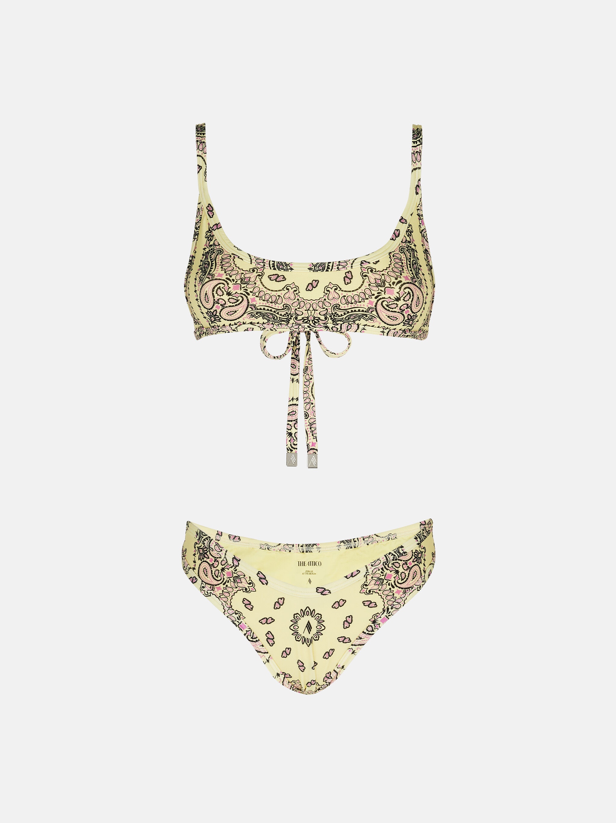 BANANA, BLACK AND FUCHSIA BIKINI - 2