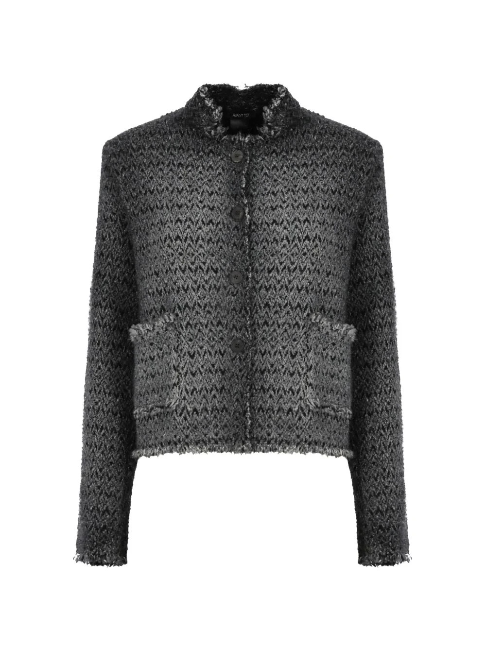 Avant Toi Women Wool Crewneck Jacket - 1