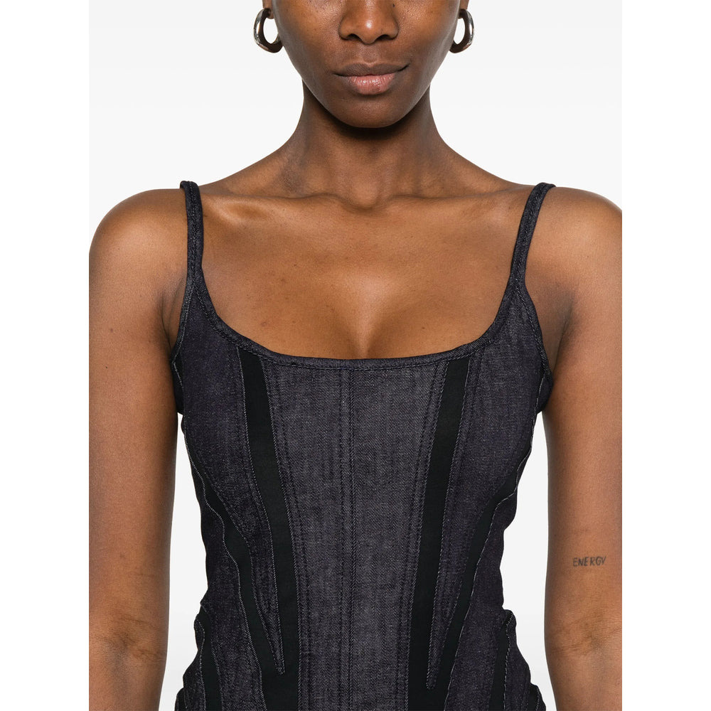 Mugler Blue Dresses - Cocktail & Party Dresses Women - 4