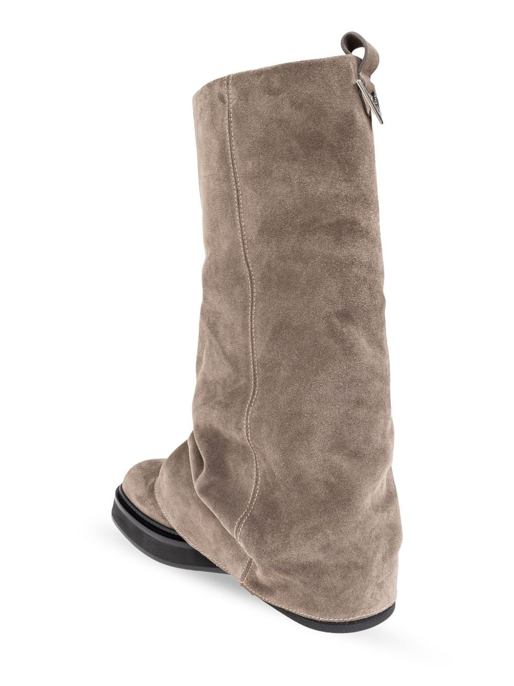 The Attico Women Robin Suede Leather Combat Boots - 3