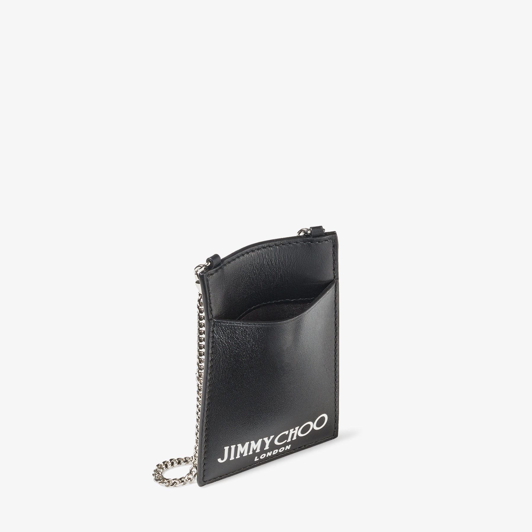 Card Holder W/Chain
Black Leather Card Holder with Chain - 4
