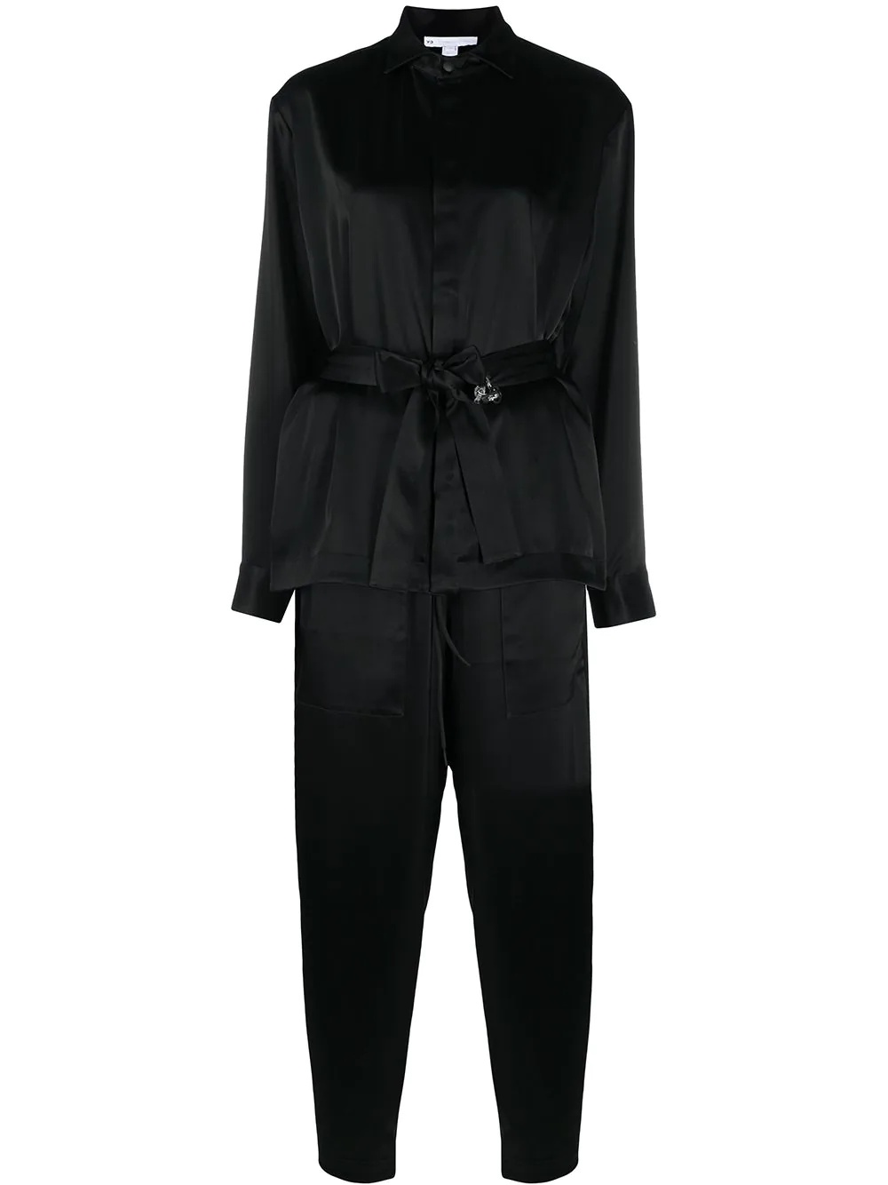 tech silk jumpsuit - 1