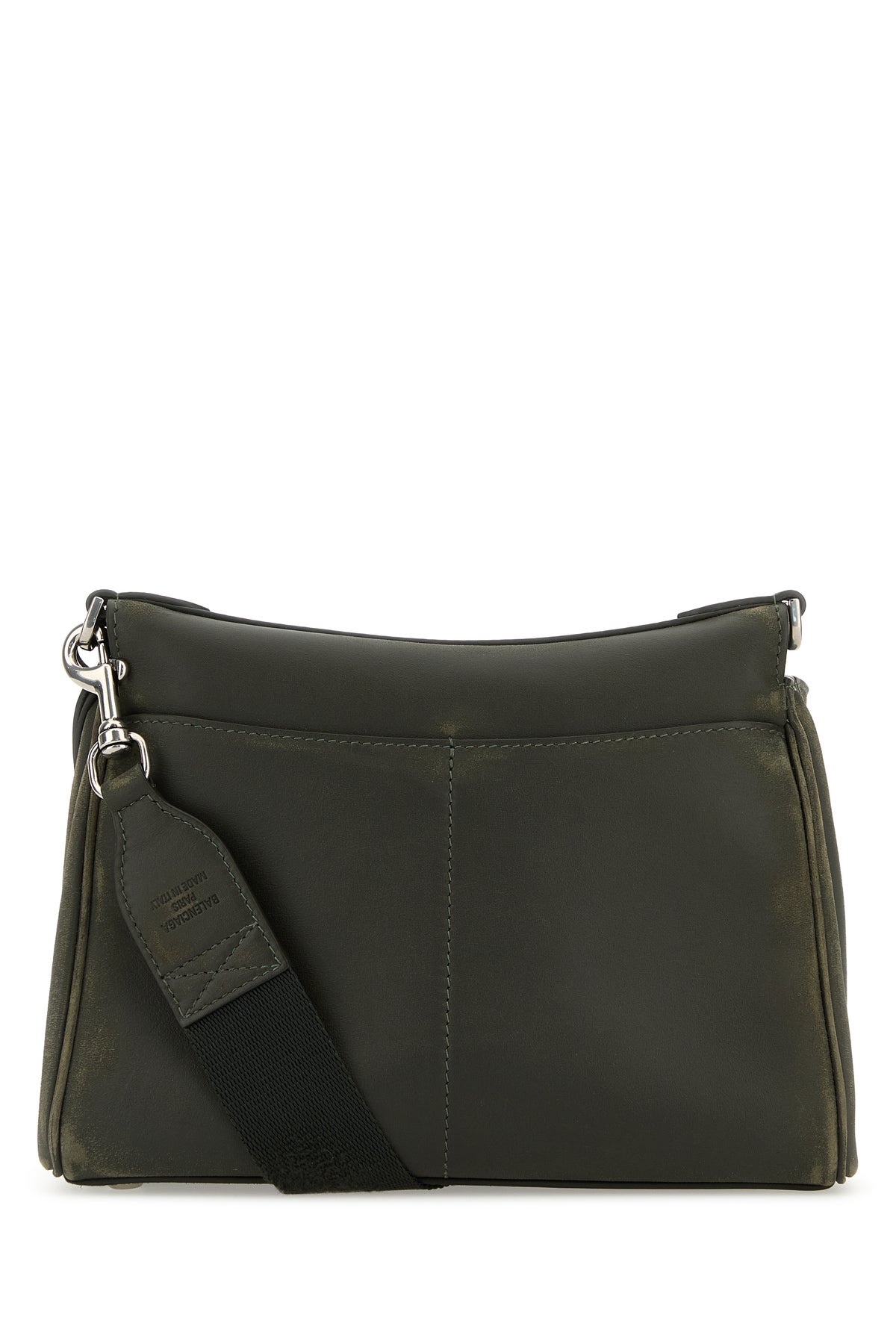 Dark green leather small Rodeo Messenger crossbody bag - 3