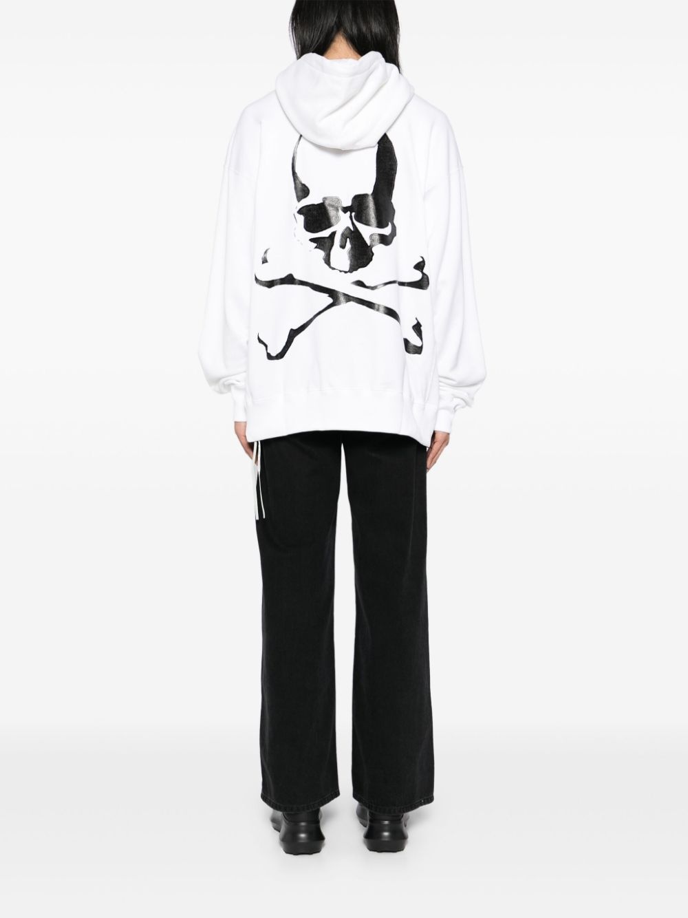 logo-print hoodie - 4