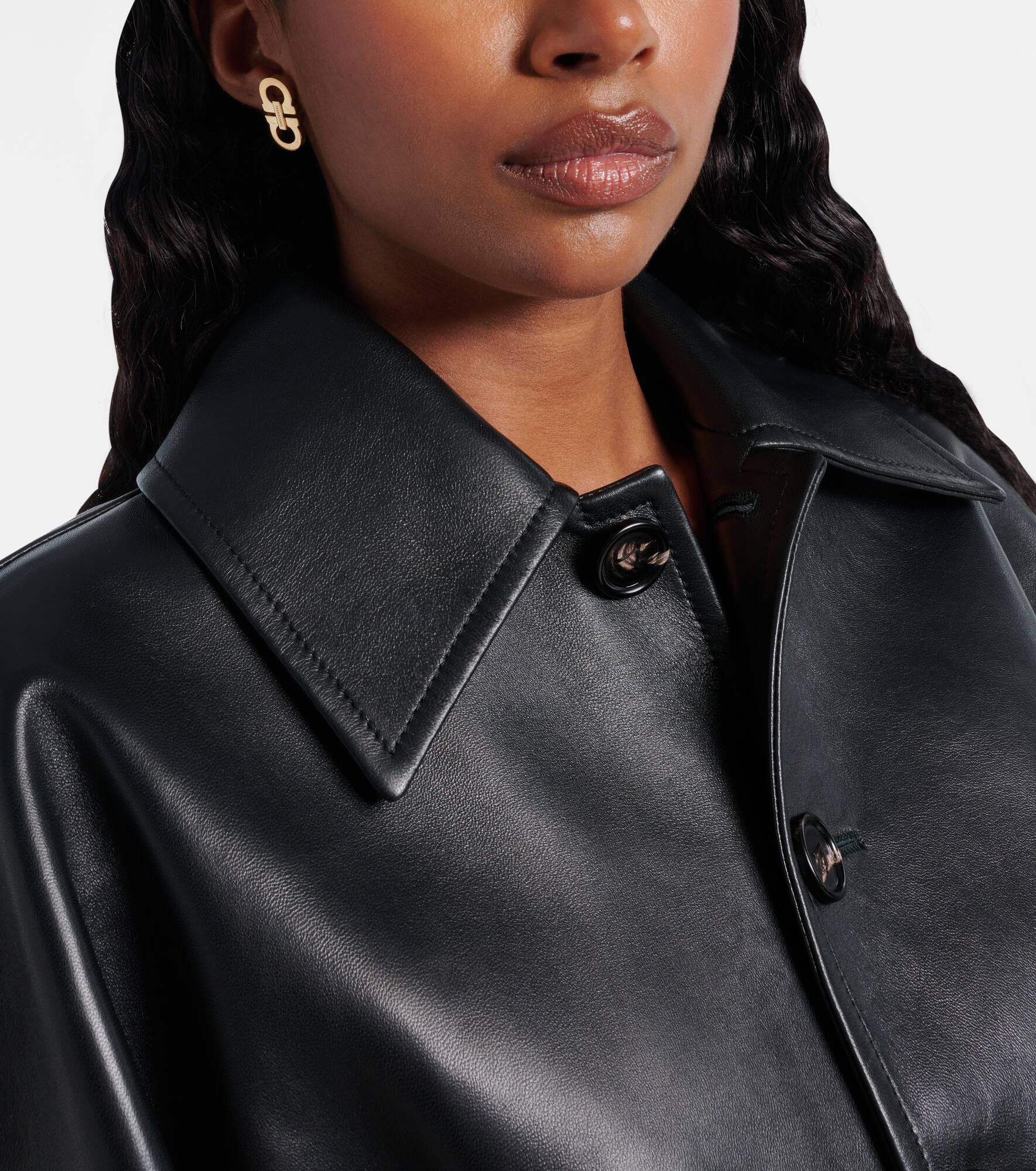Gancini logo earrings - 6