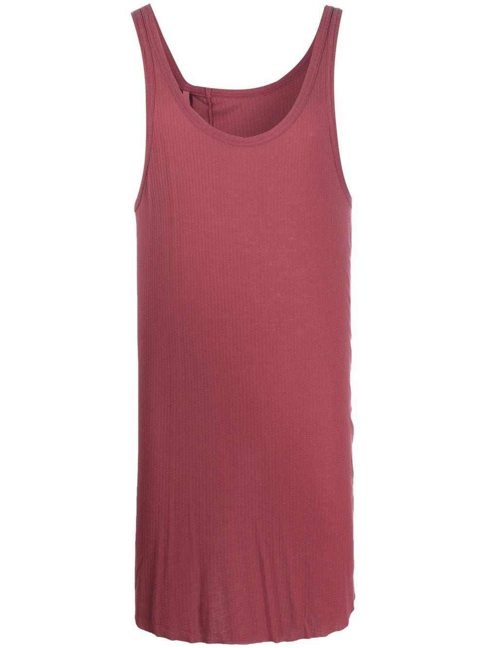 U-neck rust tank top - 1