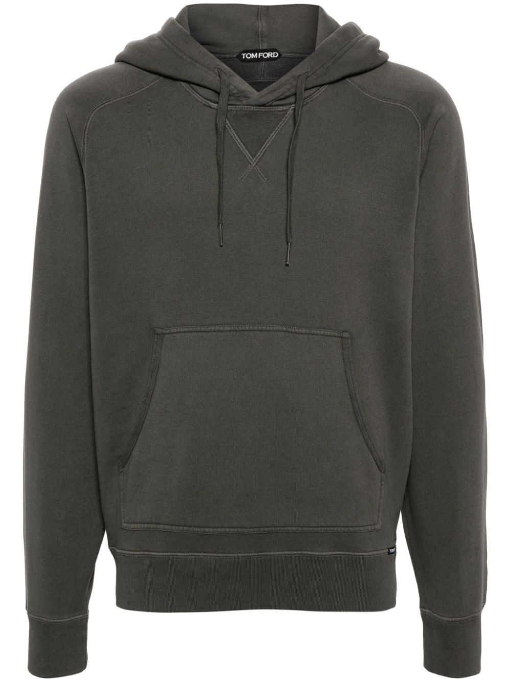cotton drawstring hoodie - 1