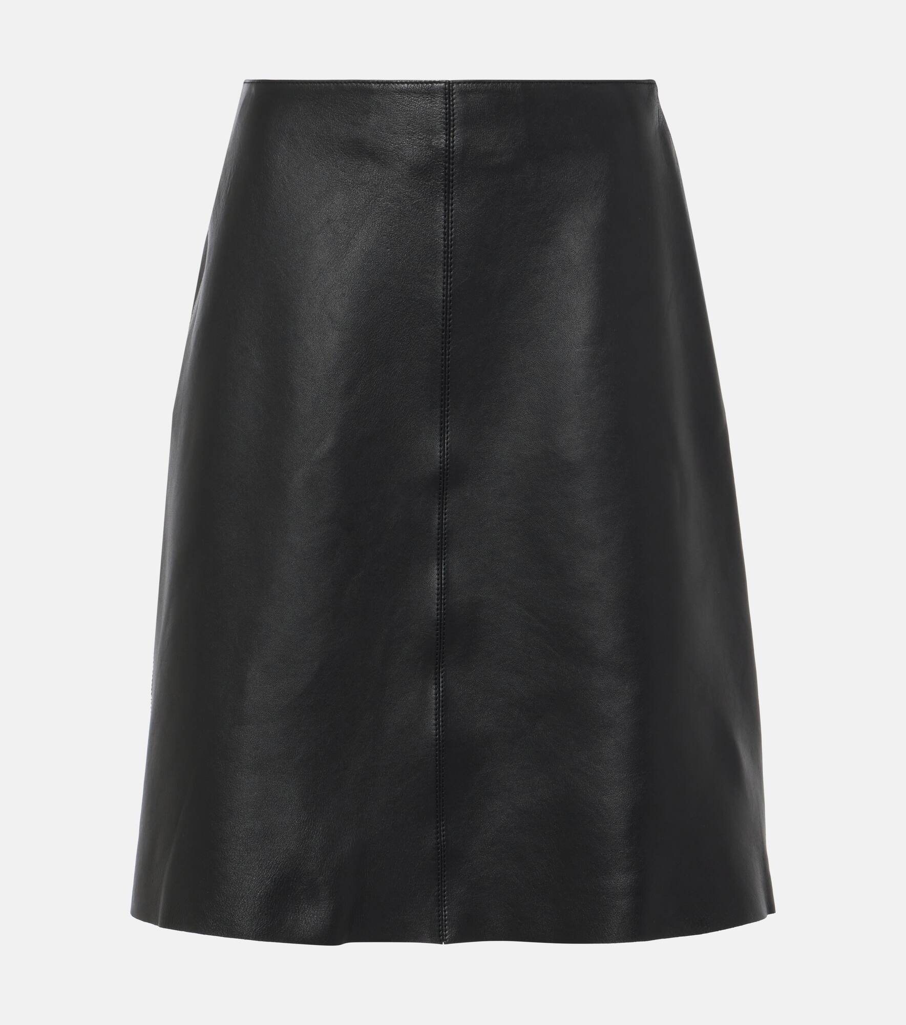 Leather miniskirt - 1