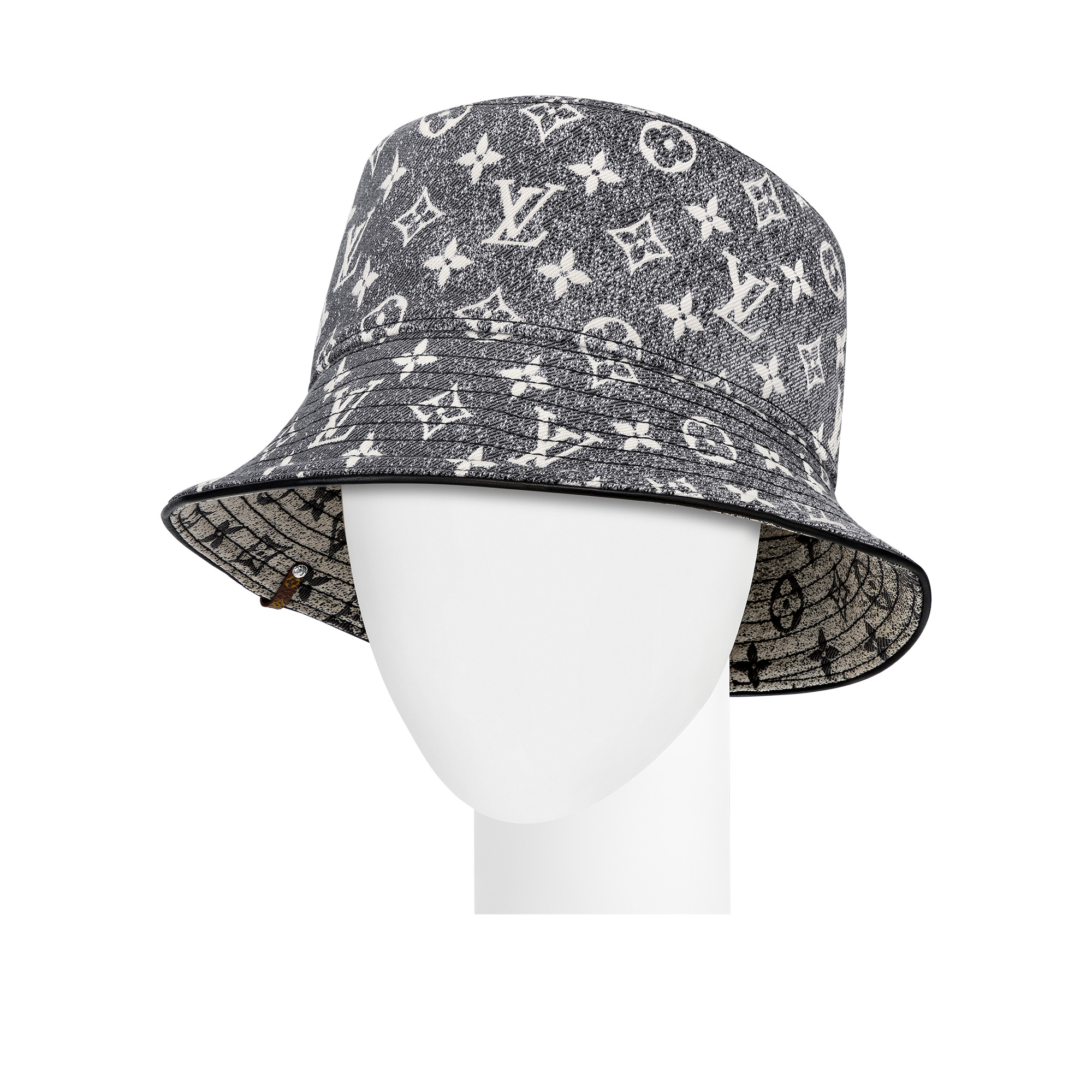 Monogram Jacquard Denim Bucket Hat - 2