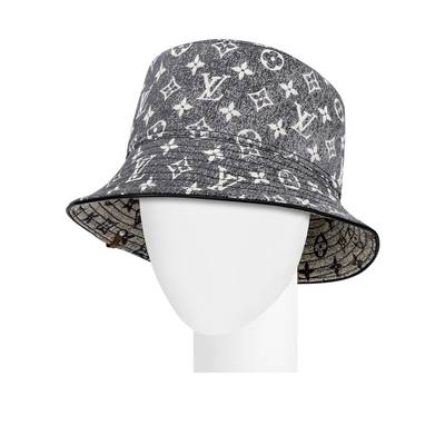 Louis Vuitton Monogram Jacquard Denim Bucket Hat outlook
