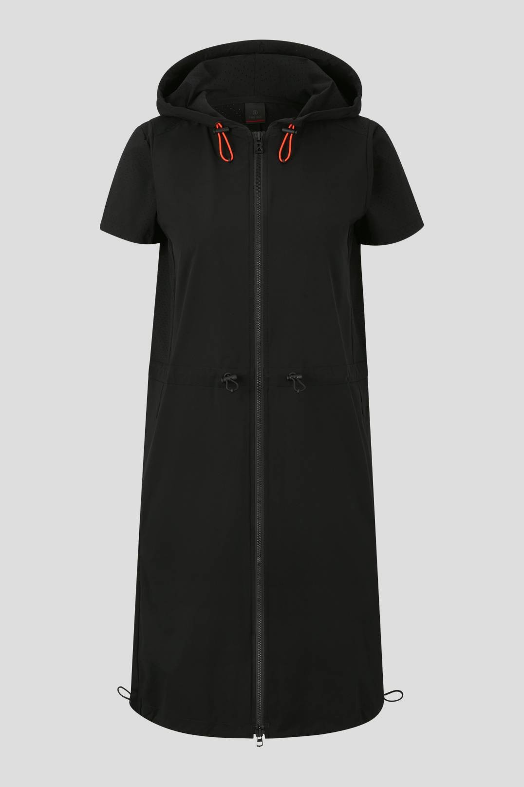 VALENTINA FUNCTIONAL DRESS IN BLACK - 1