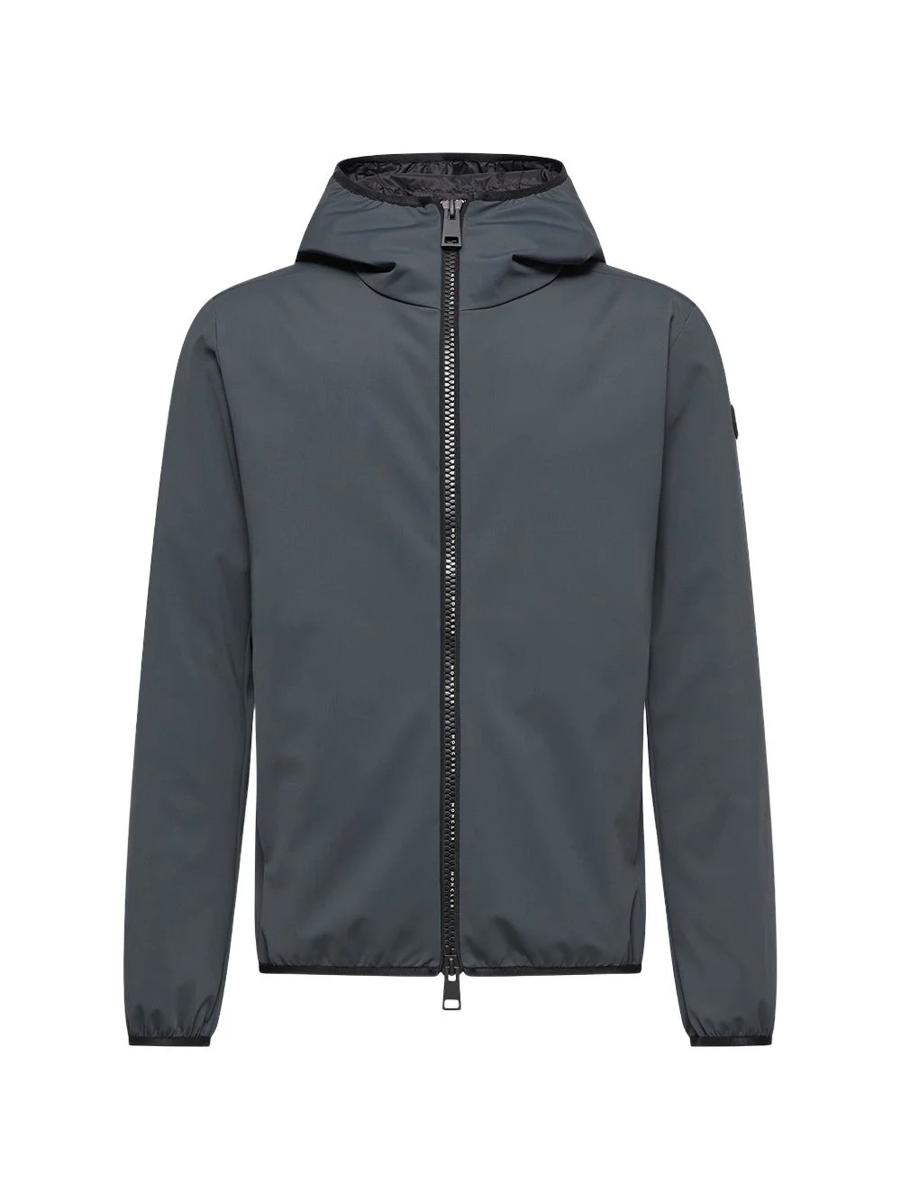 hooded zip-up jacket - 1